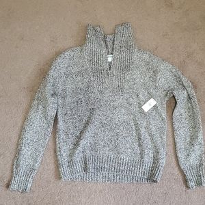NWT Old Navy Quarter-Zip Sweater